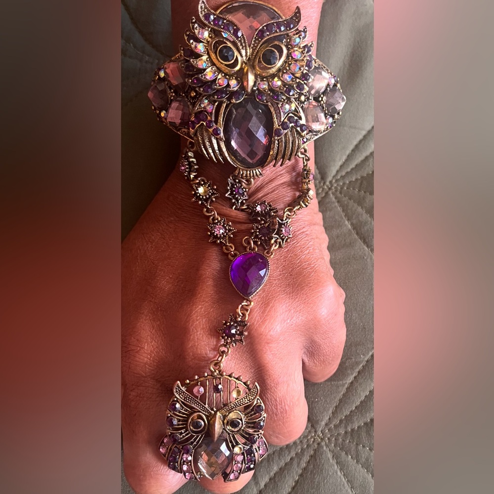 2 Owl bondage cuff/ ring